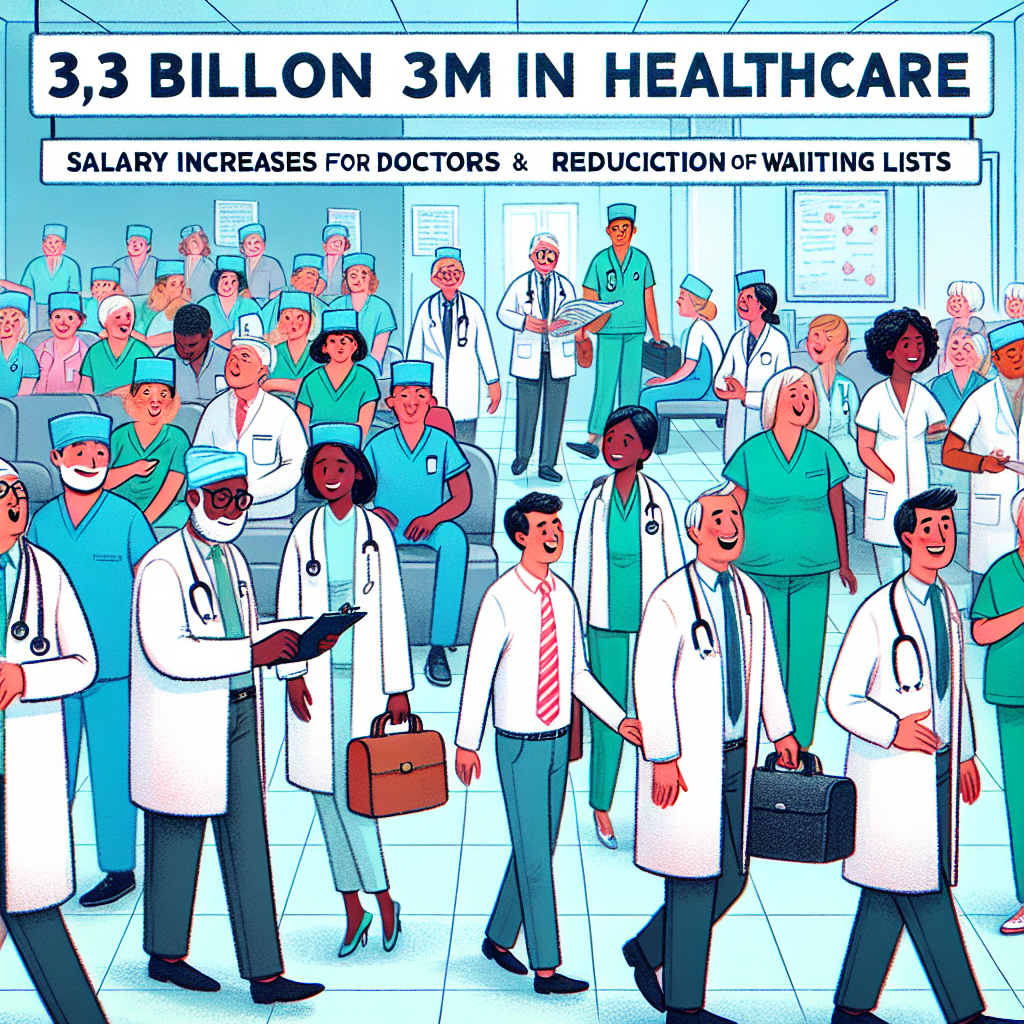 Investimento di 3 miliardi nella sanità: aumenti stipendiali per i medici e riduzione delle liste d'attesa