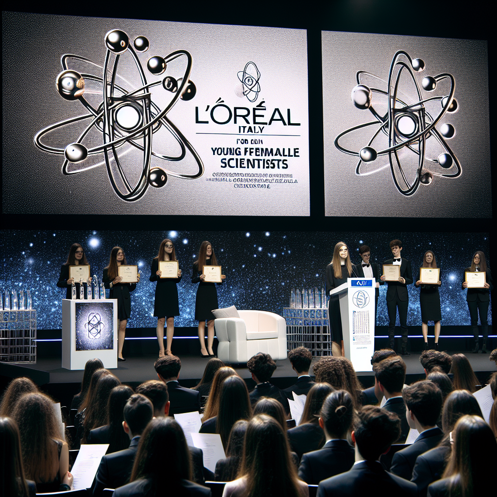 Premio di L'Oréal Italia per giovani ricercatrici