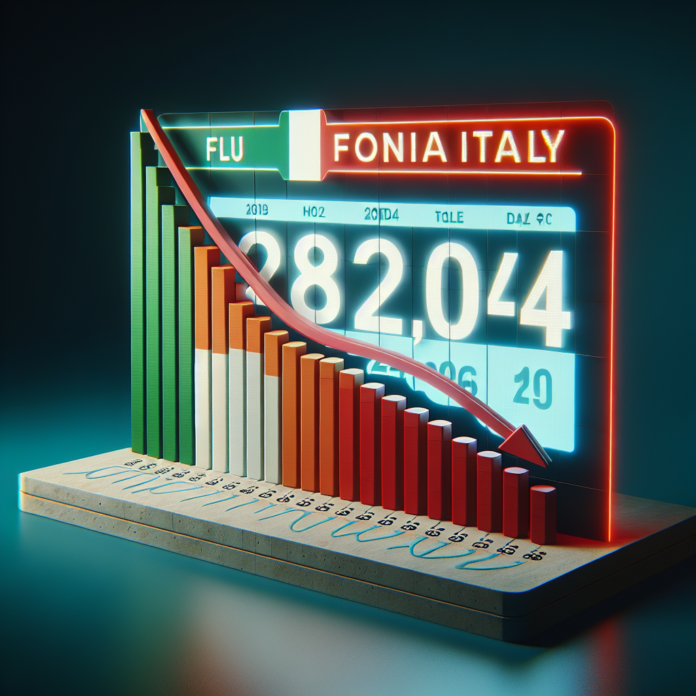 L'influenza del 2024 in Italia registra un calo: 828mila casi in 7 giorni
