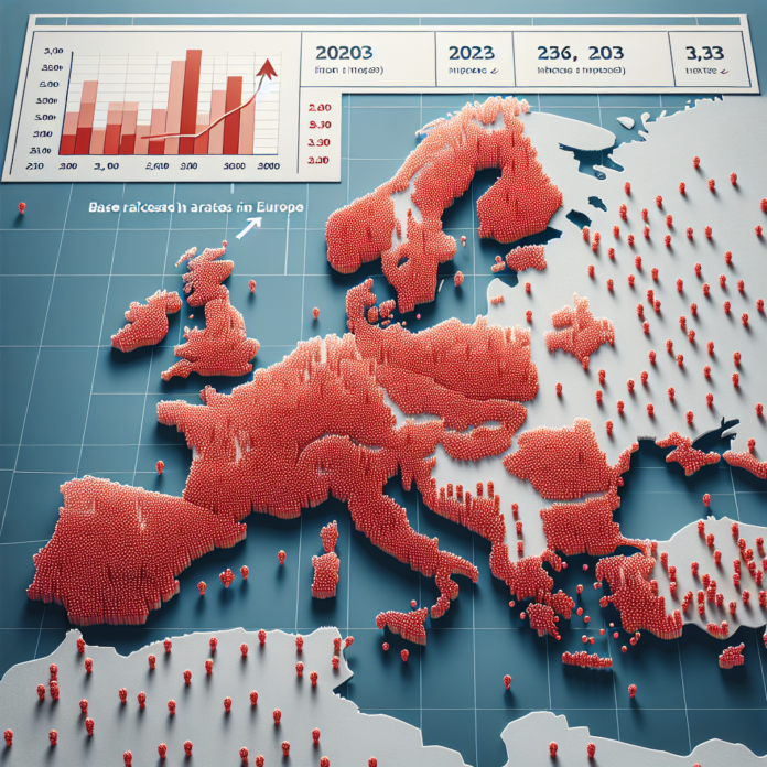 Aumento di 30 volte dei casi di morbillo in Europa nel 2023