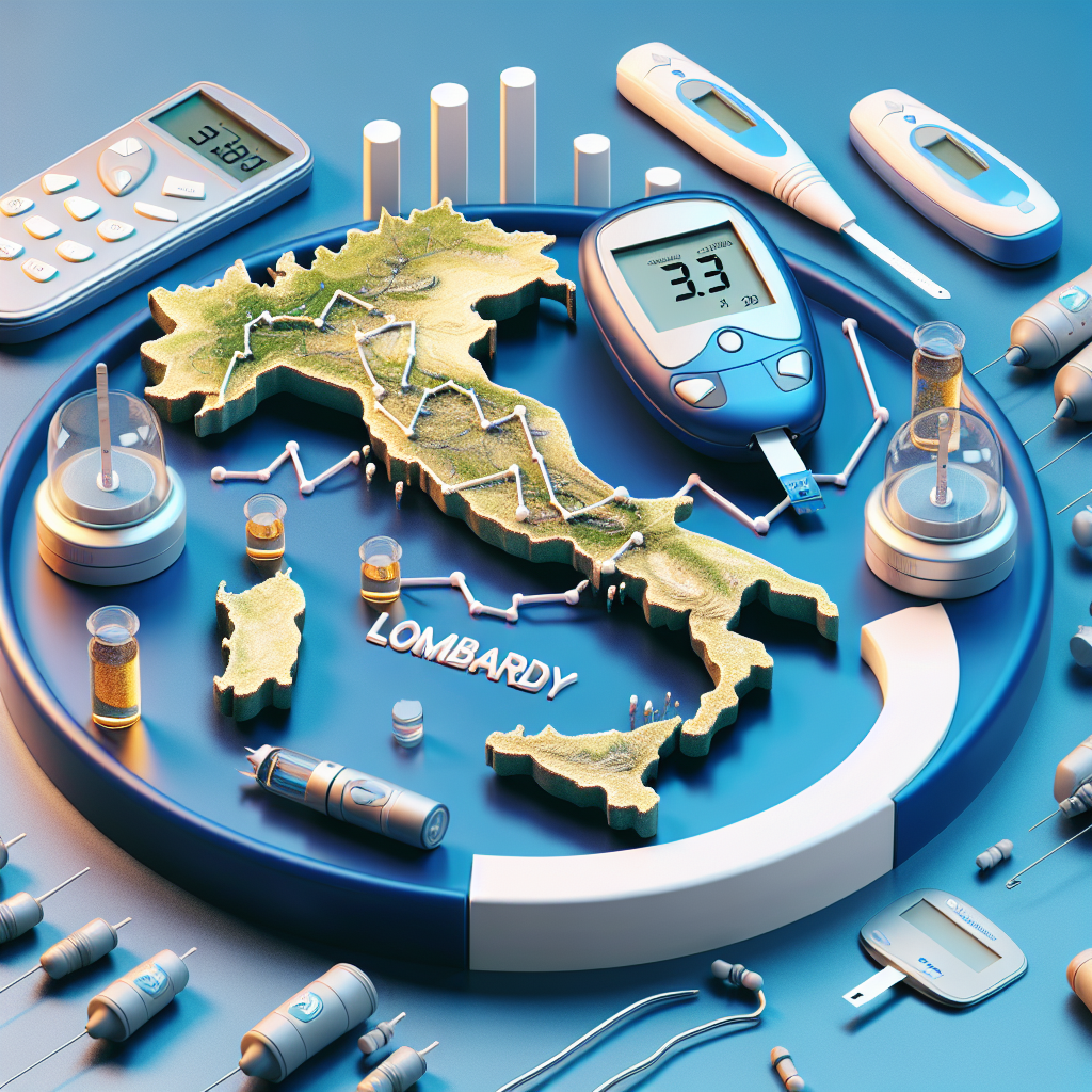 Lombardia leader in Europa per monitoraggio glucosio per diabetici