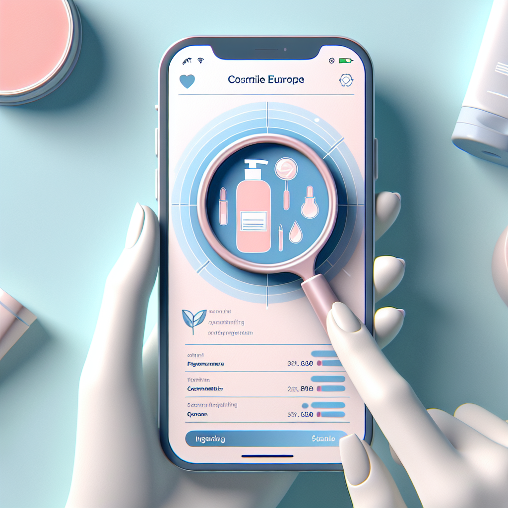 Cosmile Europa: l'App per comprendere gli ingredienti cosmetici