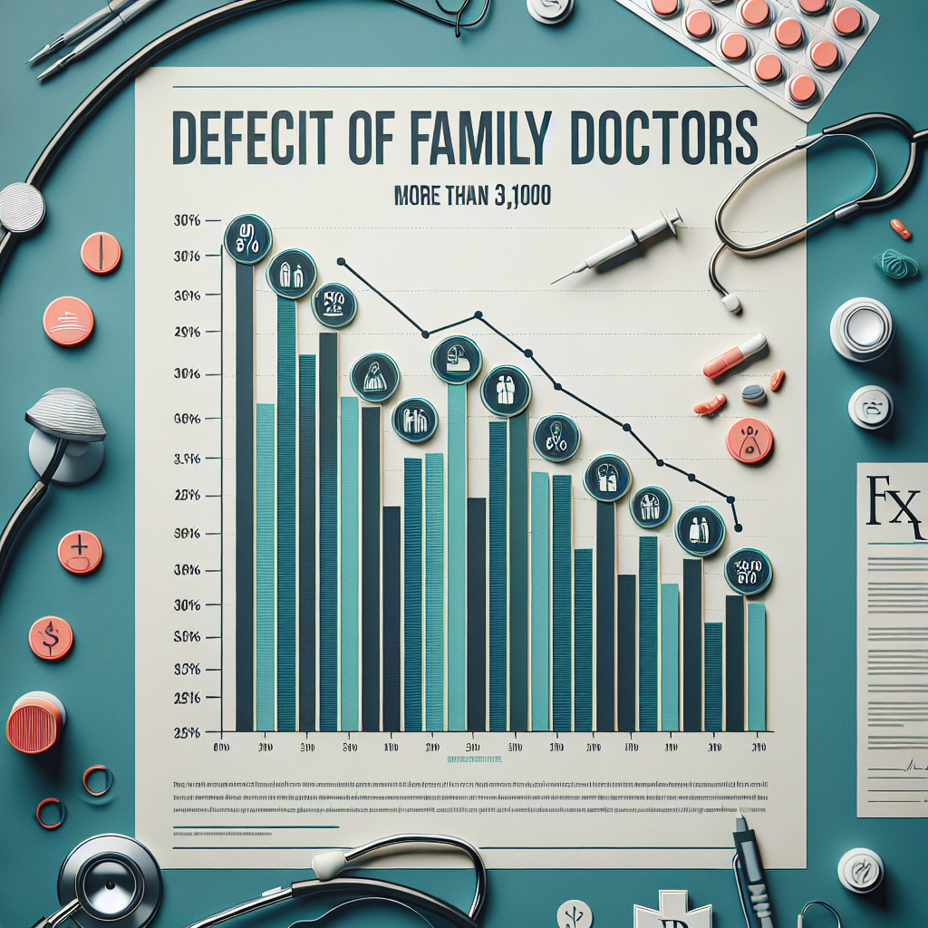 Gimbe, 'deficit di oltre 3.100 medici di famiglia'