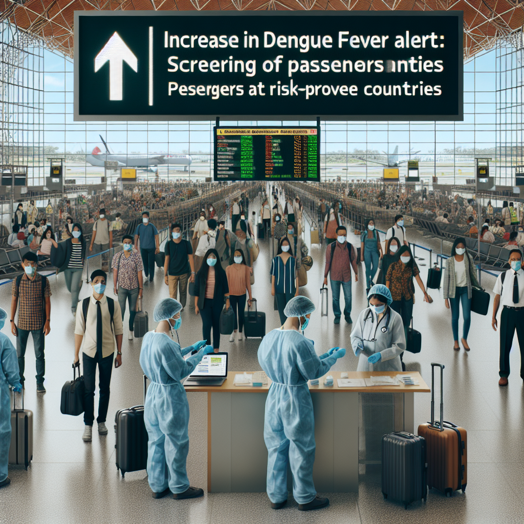 Aumento dell'allerta Dengue negli aeroporti: screening dei passeggeri dai Paesi a rischio